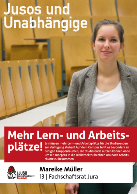 Plakat Mareike Müller